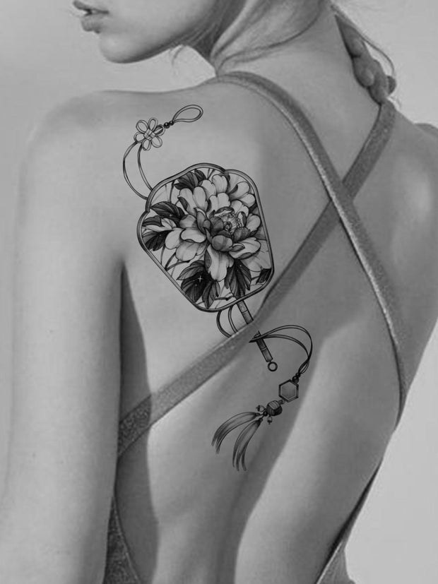 Peony Fan