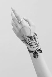 Rose with Moon