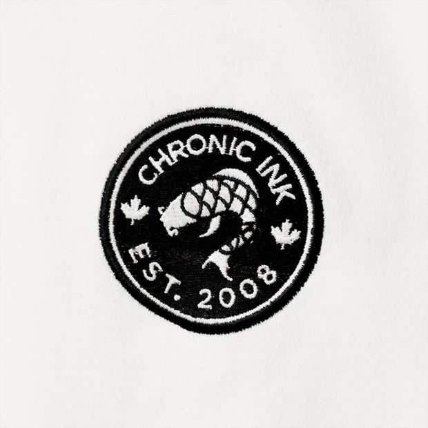 Champion x Chronic Ink Badge Classic T-shirt - White