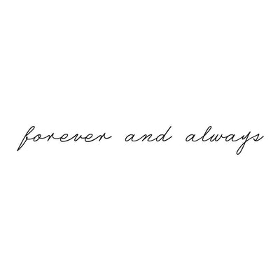Valentines Day Script - "Forever and Always"