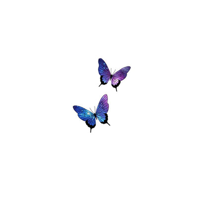 Double Purple Galaxy Butterflies