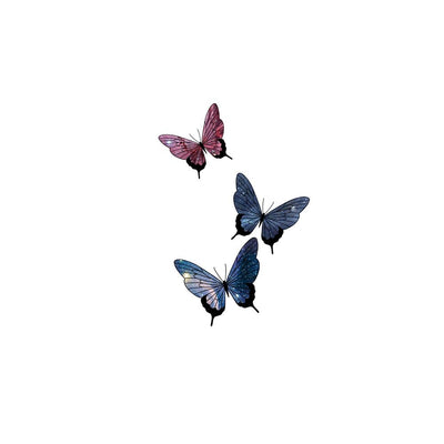 Triple Galaxy Butterflies