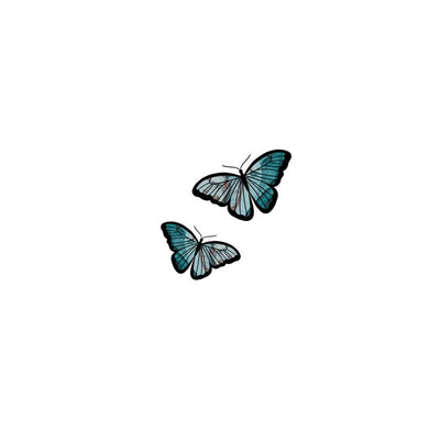 Jade Marble Butterflies