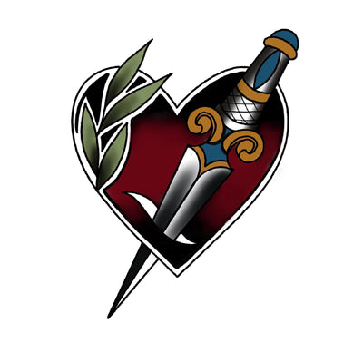 Heart with Dagger