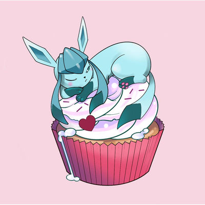 Glaceon Cupcake