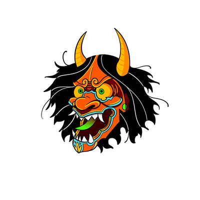 Orange Hannya