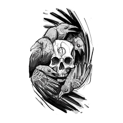 Skulls and Ravens
