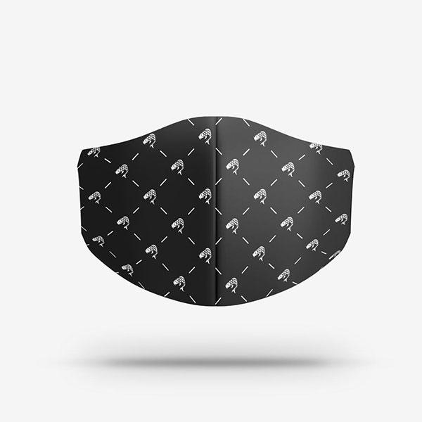 Neoprene Face Mask - Chronic Ink Logo Pattern