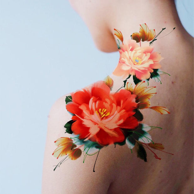 Peony Shoulder-piece Concept